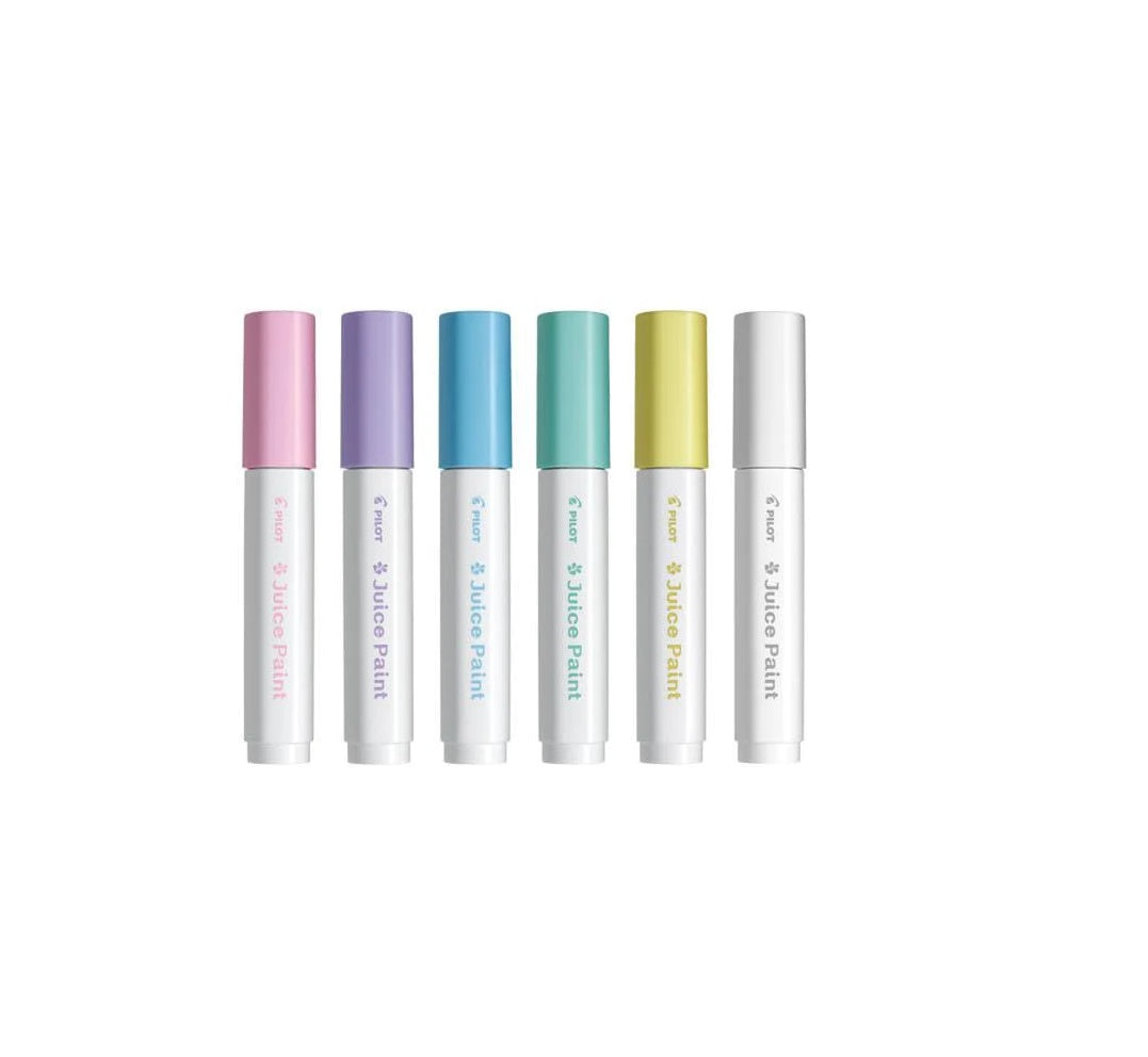 Pilot Juice Paint Marker Set 6 Culori Varf Extra Fine Culori Pastel SJP-120EF-6CP