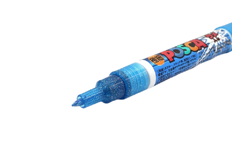 Posca Paint Marker 7 Culori Glitter PC-1ML Multicolor Set