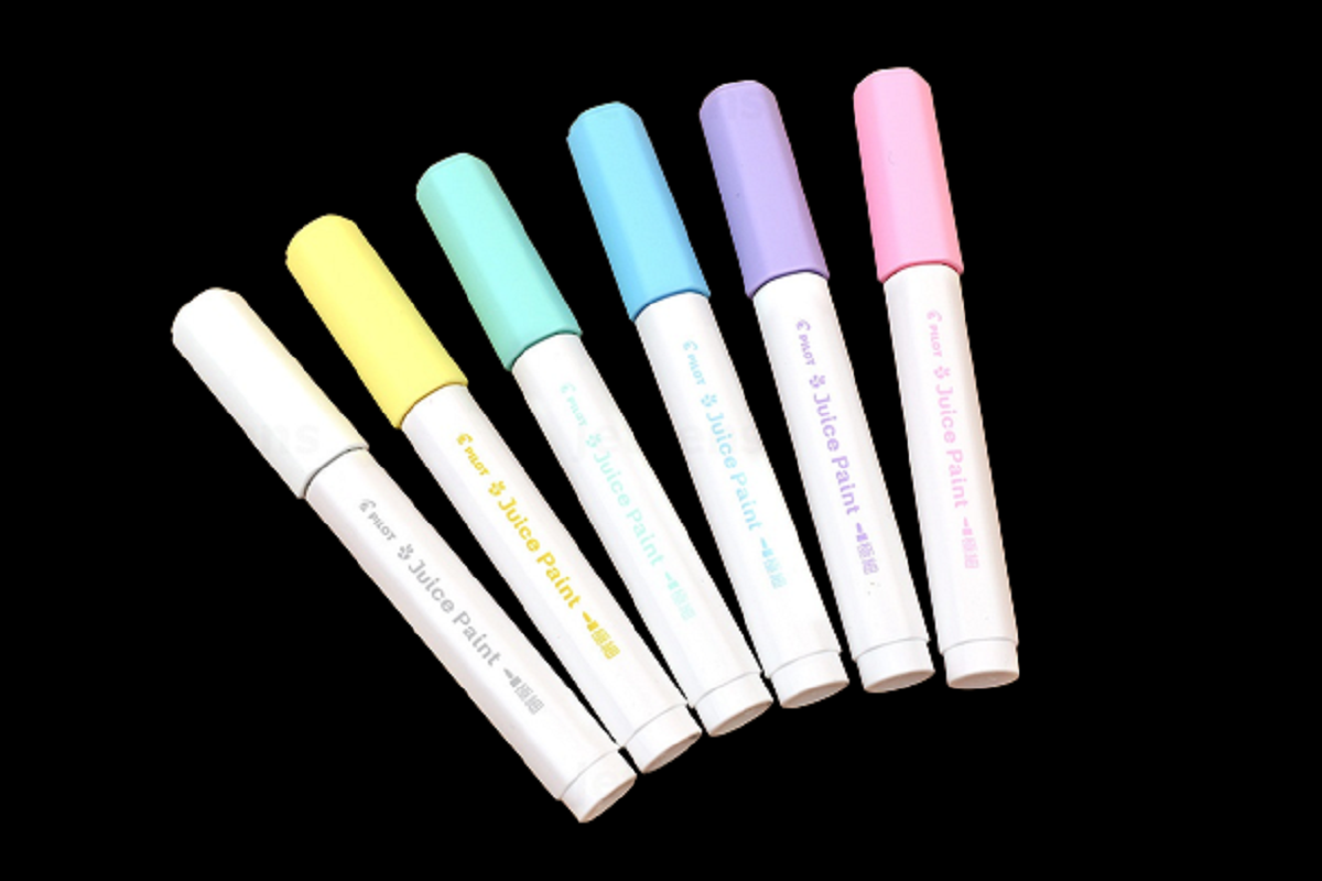 Pilot Juice Paint Marker Set 6 Culori Varf Extra Fine Culori Pastel SJP-120EF-6CP