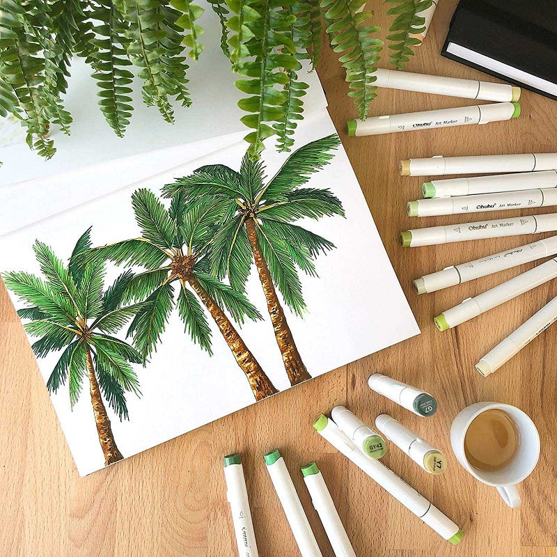 Ohuhu Marker Pads, Sketchbooks pentru Markere Y44-83000-14
