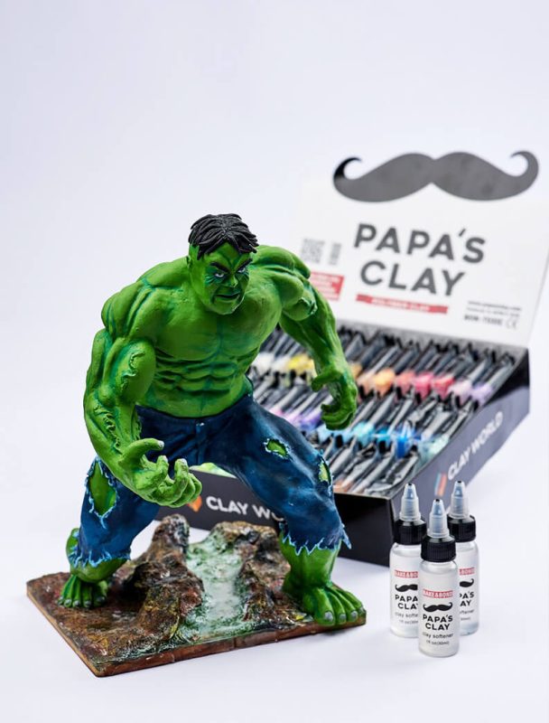 Papa's Clay Pasta Polimerica, 250 g