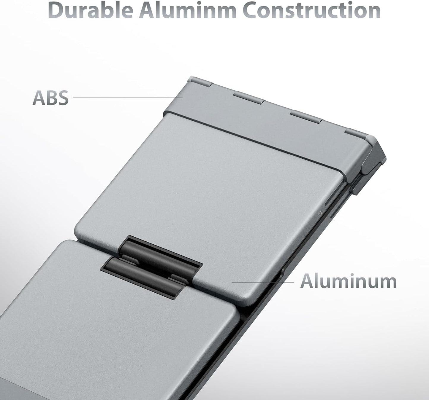 Tastatura Bluetooth 5.1 iClever IC-BK08, Pliabila, Touchpad, USB-C, Constructie Solida Din Aluminiu, Multi Dispozitive, Sisteme De Operare Multiple, 65 Taste, Portabila