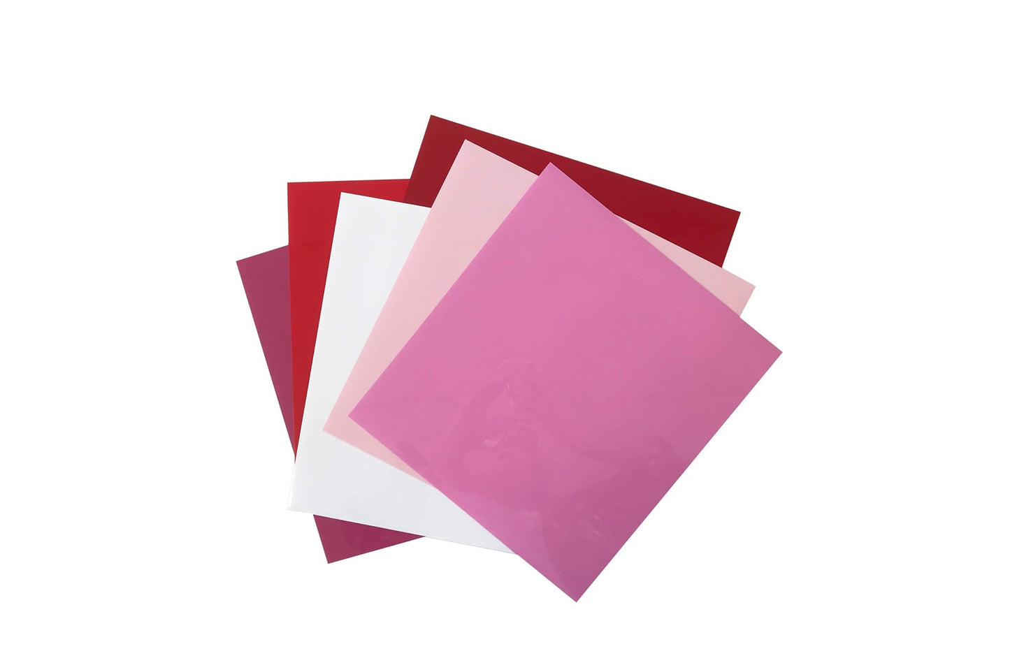 Siser EasyWeed P.S. Film HTV, Set 12 Coli A4, Culori Dulci