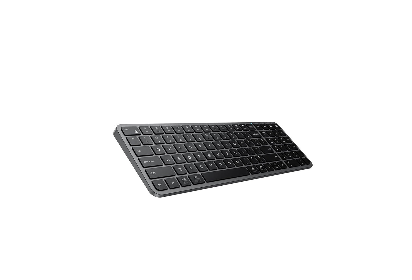 Tastatura Bluetooth iClever BK20, Dimensiune Compacta, Fara Fir, Multi Dispozitive, USB-C, Culoarea Negru
