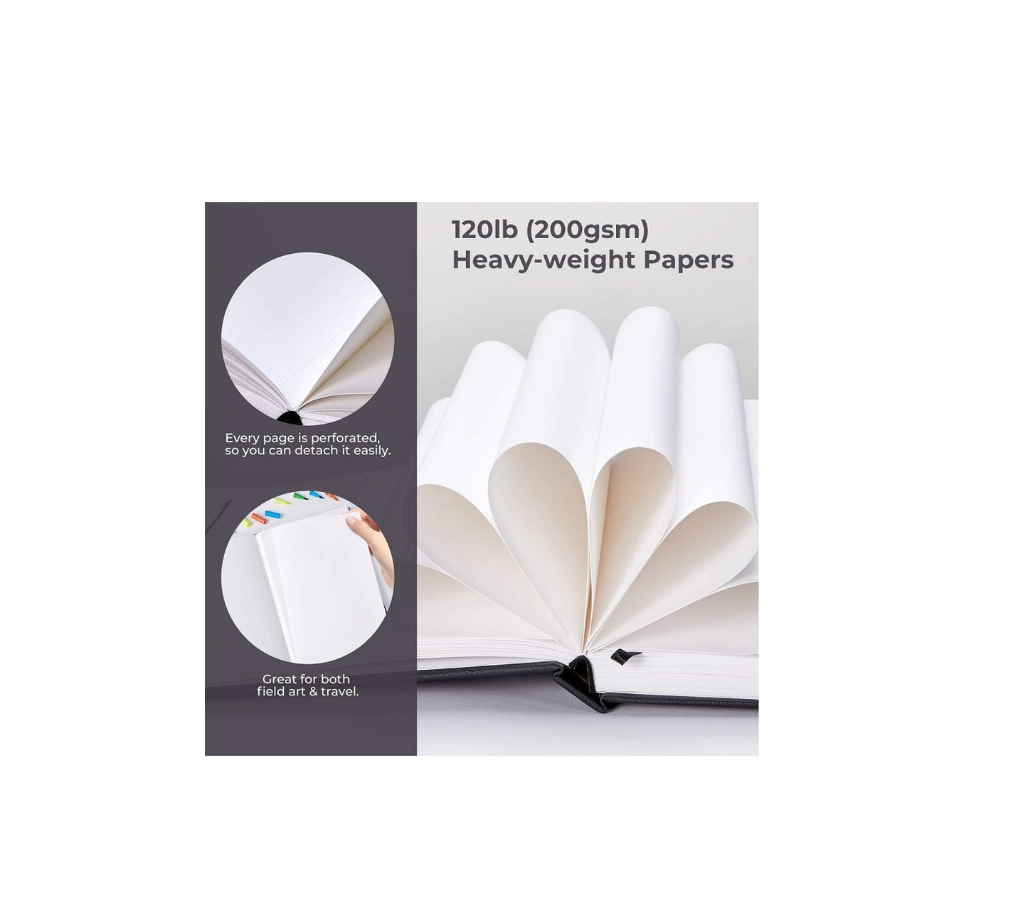 Ohuhu Marker Pads Set 2 Sketchbooks pentru Markere Y44-83000-07