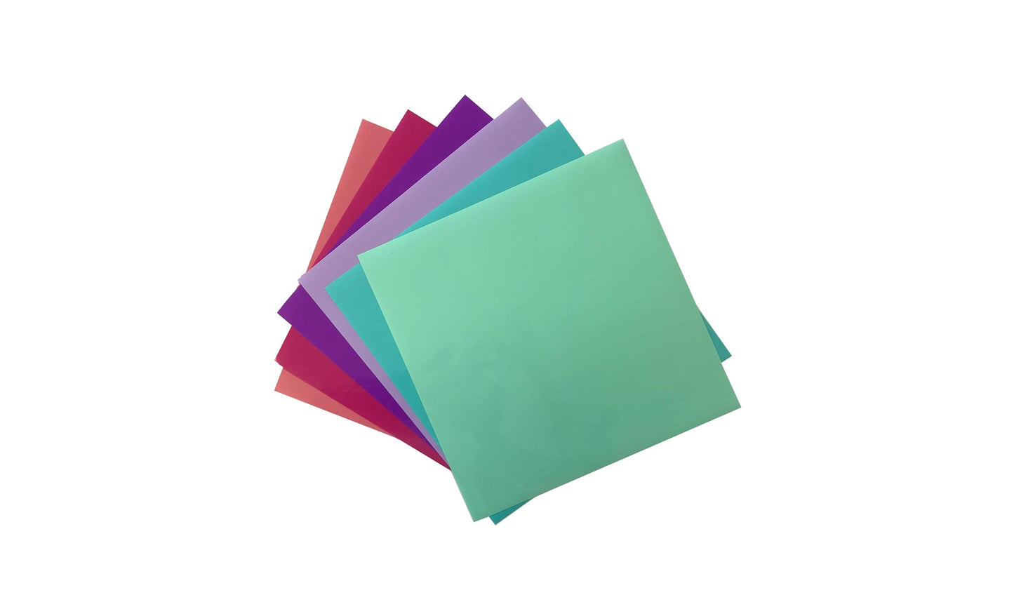 Siser EasyWeed P.S. Film HTV, Set 12 Coli A4, Popular Colors