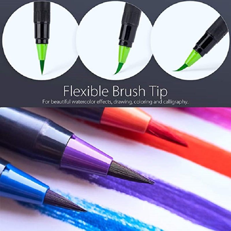 Ohuhu Lanai Series Set 25 Markere Artistice, Baza Apa, Watercolor Brush Y30-80600-29
