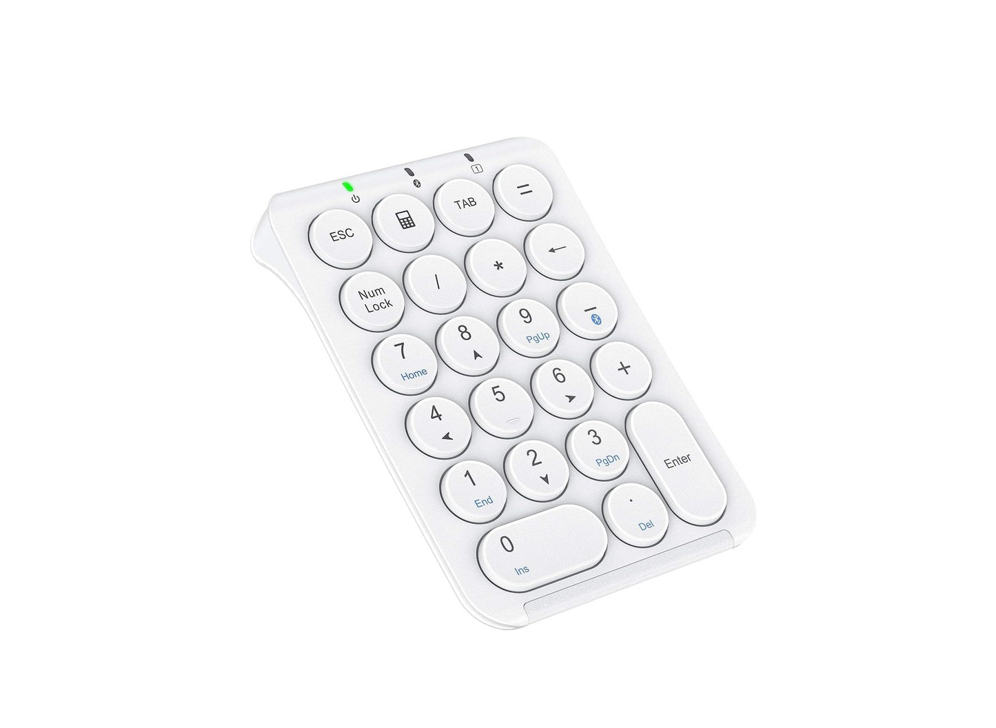 Tastatura Numerica iClever KP08, Bluetooth , Ultra Subțire, Ușoară, Incărcare USB-C, Pentru Laptop, iPad, Mac, iMac, Tabletă, PC Desktop