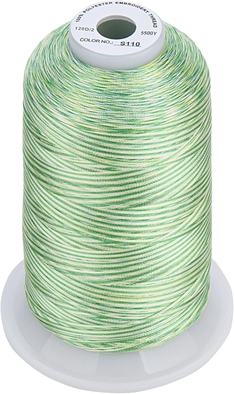 Set Ață De Brodat 4 Bobine - 5000 m, Culori Variegated A