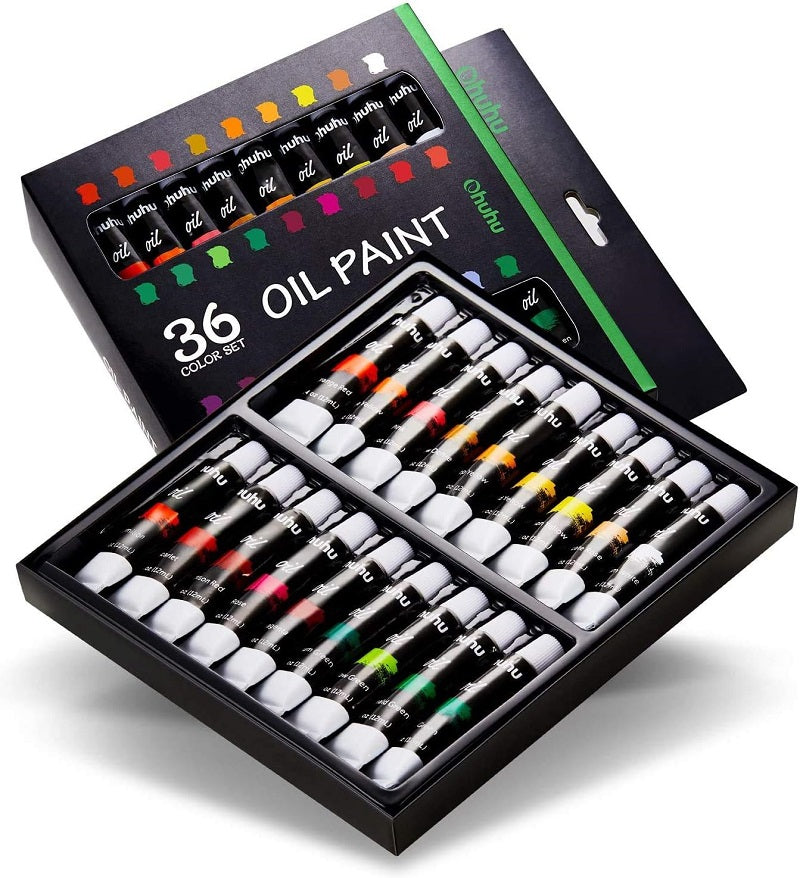Ohuhu Set Complet Pictura 56 Piese Acuarele Ulei Y30-80700-18