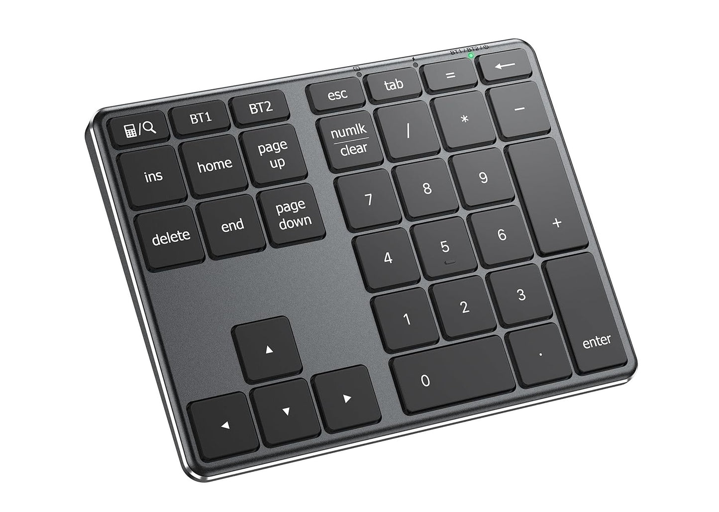 Tastatura Numerica iClever IC-KP10, Wireless, Fara Fir, Bloc Numeric Aluminiu, Reincarcabila USB-C, 34 Taste