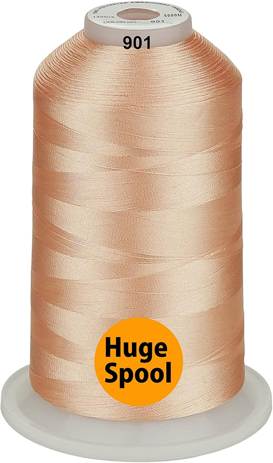 Set Ață De Brodat 4 Bobine - 5000 m, Culori Pastel