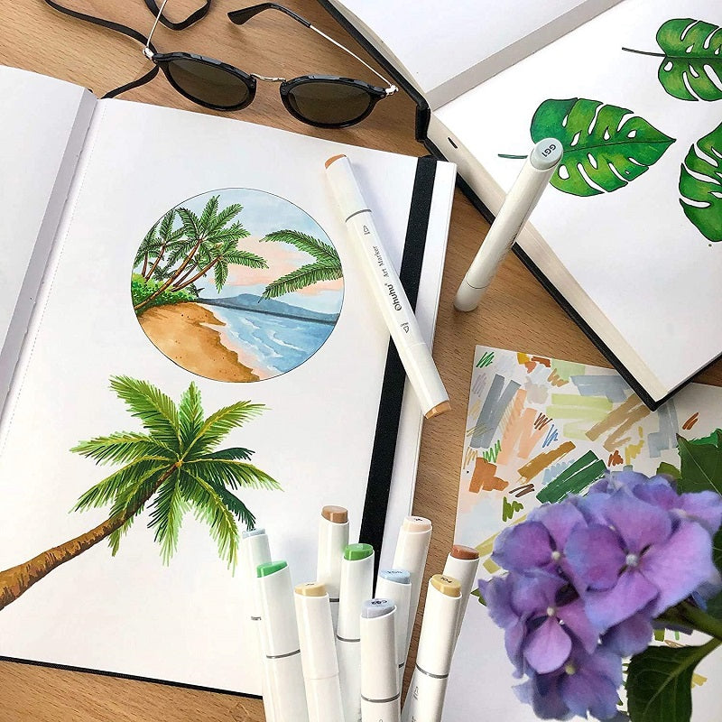 Ohuhu Marker Pads, Sketchbooks Pentru Markere Y44-83000-05
