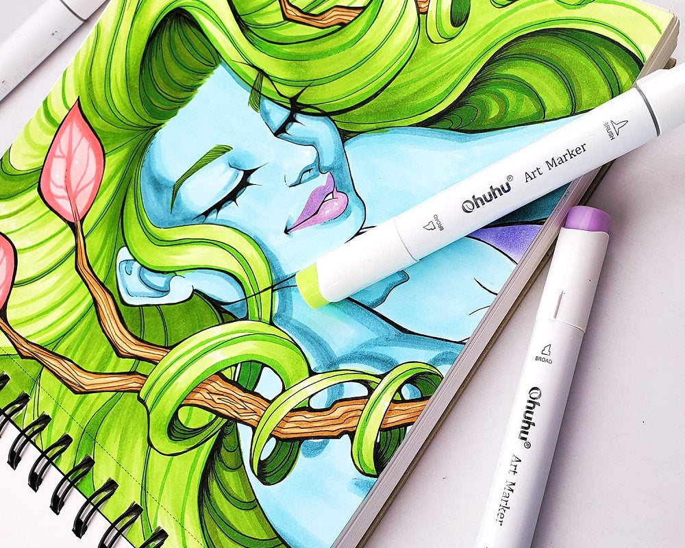 Ohuhu Marker Pads, Sketchbooks Pentru Markere Cu Alcool Y44-83000-15