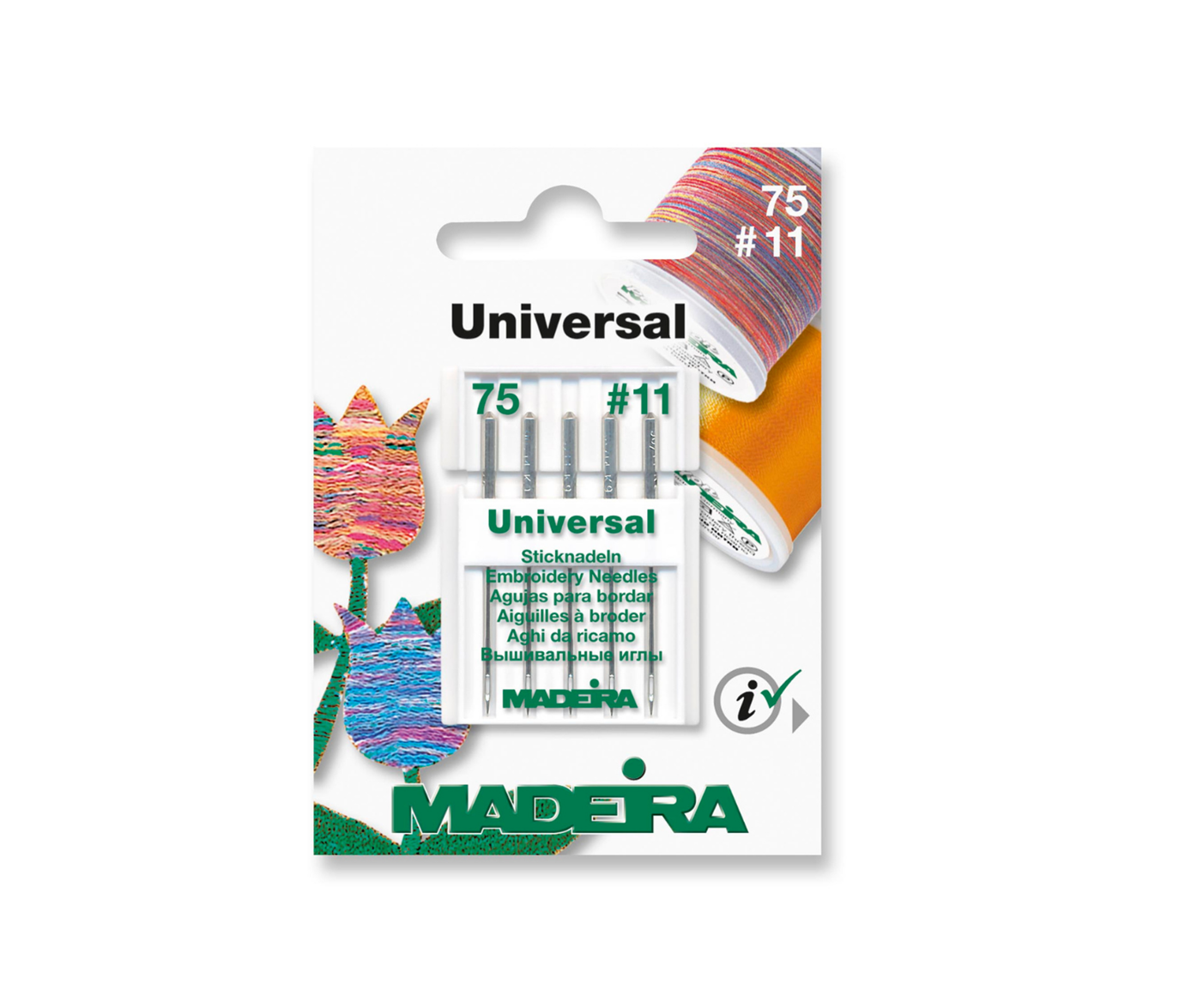 Set 5 Ace De Brodat, Finete 75, Madeira 9450