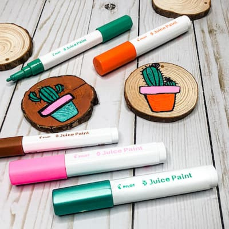 Pilot Juice Paint Marker Set 12 Culori Varf Fine Culori De Baza SJP240FN-12C