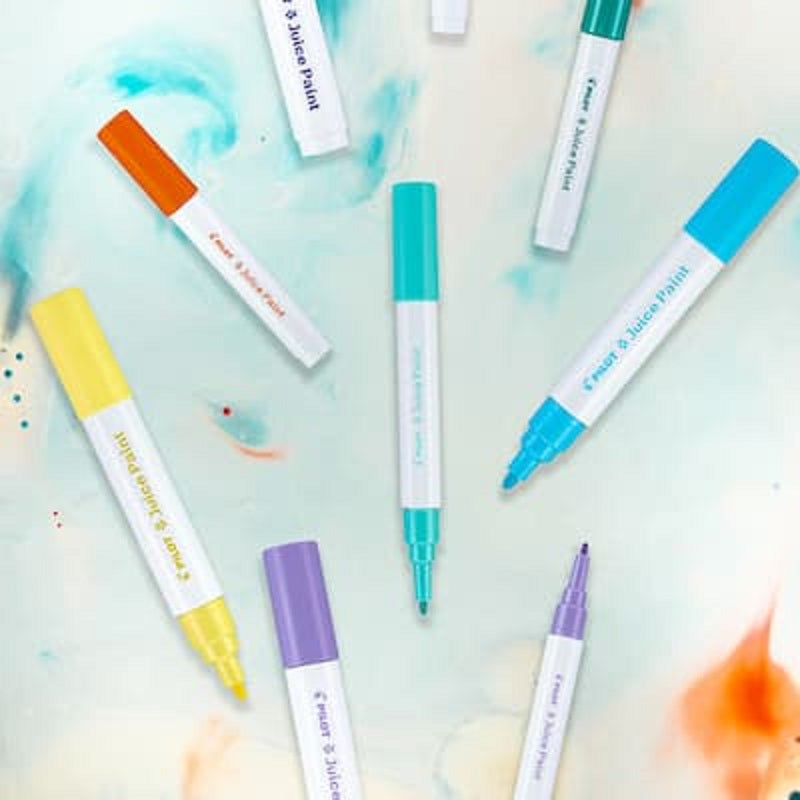 Pilot Juice Paint Marker Set 12 Culori Varf Fine Culori De Baza SJP240FN-12C