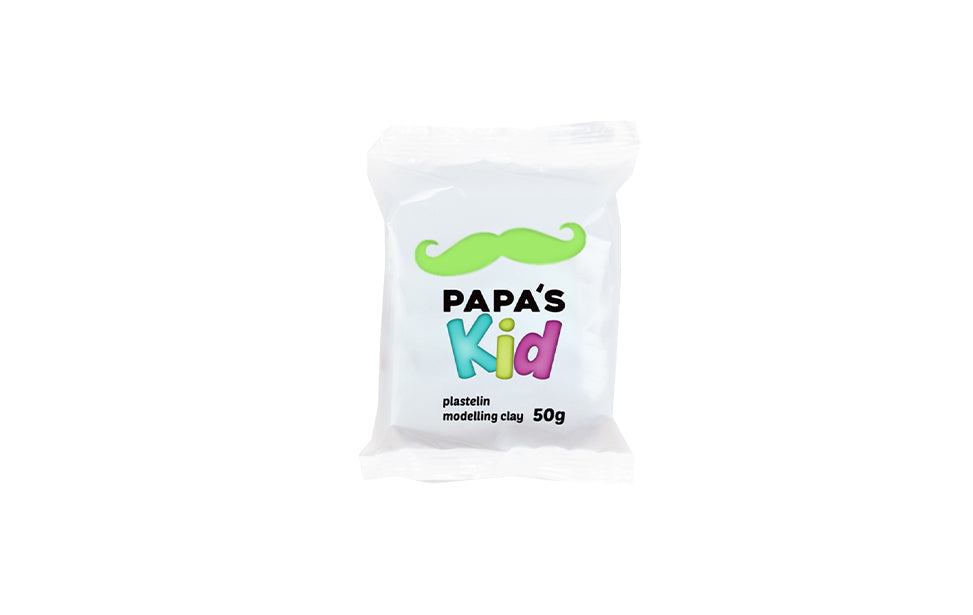 Papa's Kid Set 48 Plastiline Ecologice, Multicolor