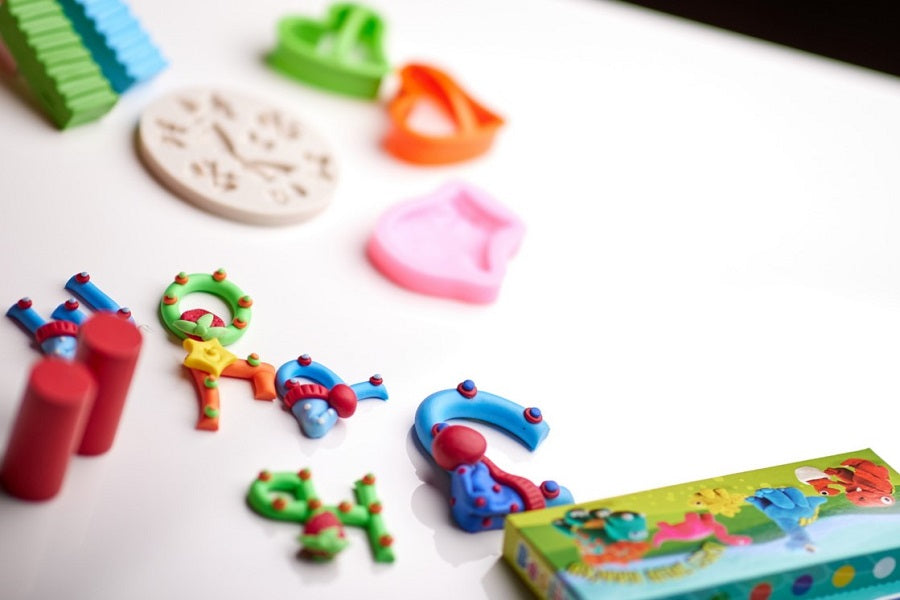 Papa's Kid Set 48 Plastiline Ecologice, Multicolor