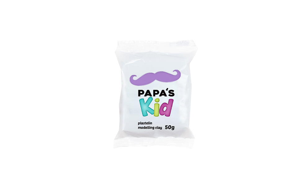 Papa's Kid Set 48 Plastiline Ecologice, Multicolor