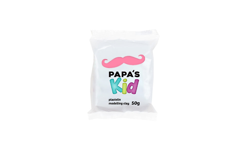Papa's Kid Set 48 Plastiline Ecologice, Multicolor