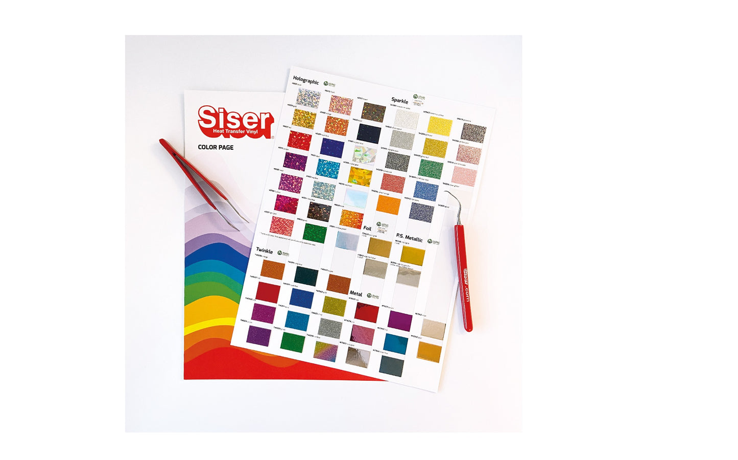 Siser HTV Color Page Efecte Speciale