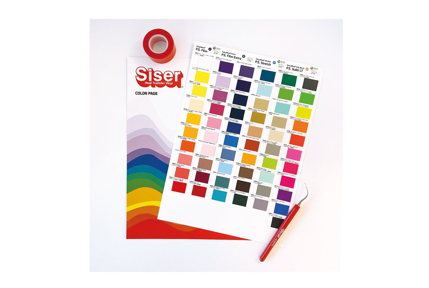 Siser HTV Color Page EasyWeed
