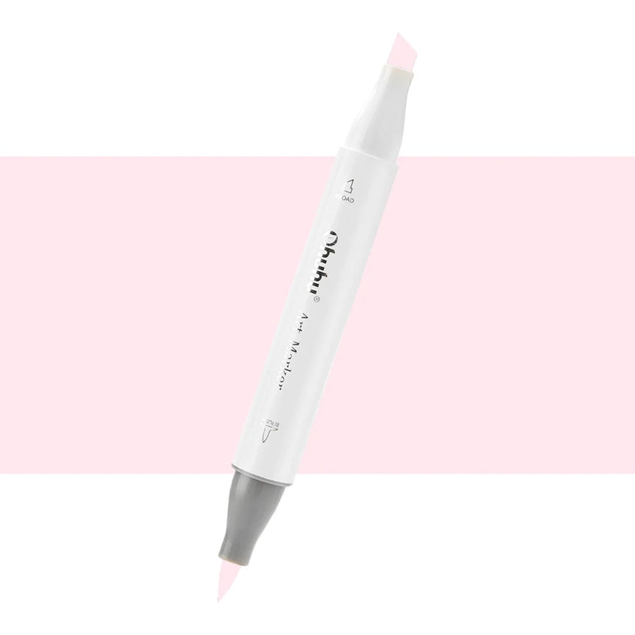 Ohuhu Honolulu RV260 Pink Individual Marker , Brush & Chisel O10-00000-59