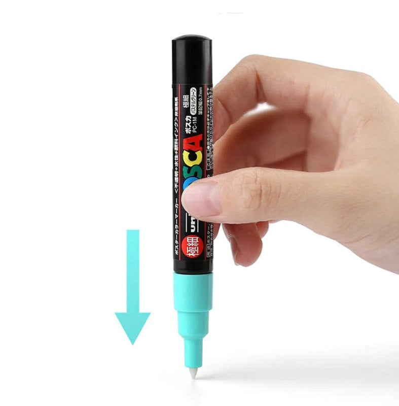 Posca Paint Marker 12 Culori PC-1M Extra Fine Multicolor Set
