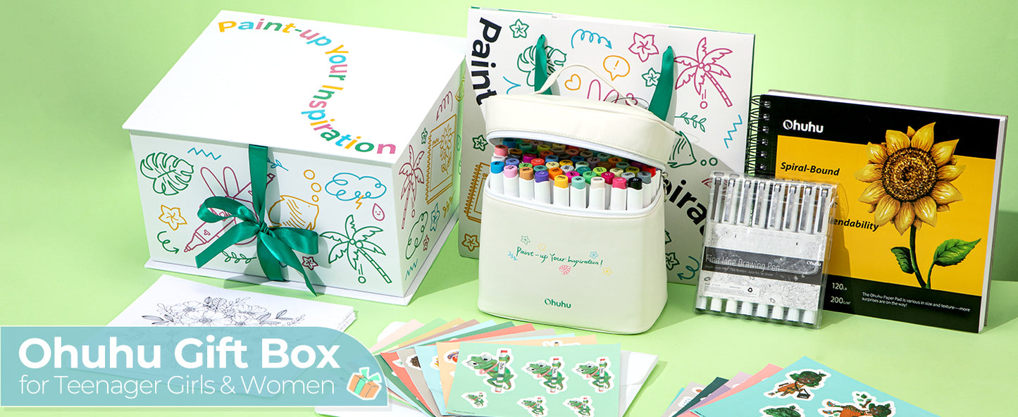 Ohuhu Markers Gift Box Set Y30-80402-70