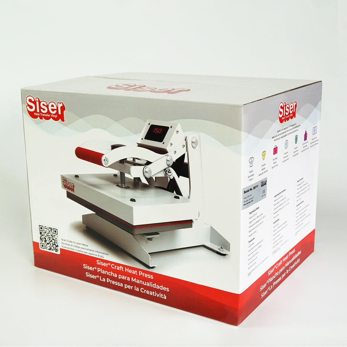 Siser Craft-Presa Manuala De Termotransfer