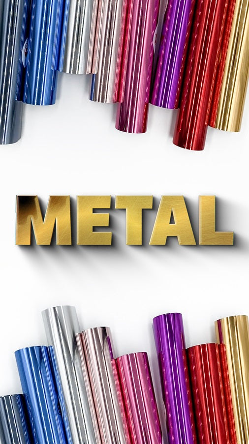 Siser HTV Metal, Coli A4, Multicolor