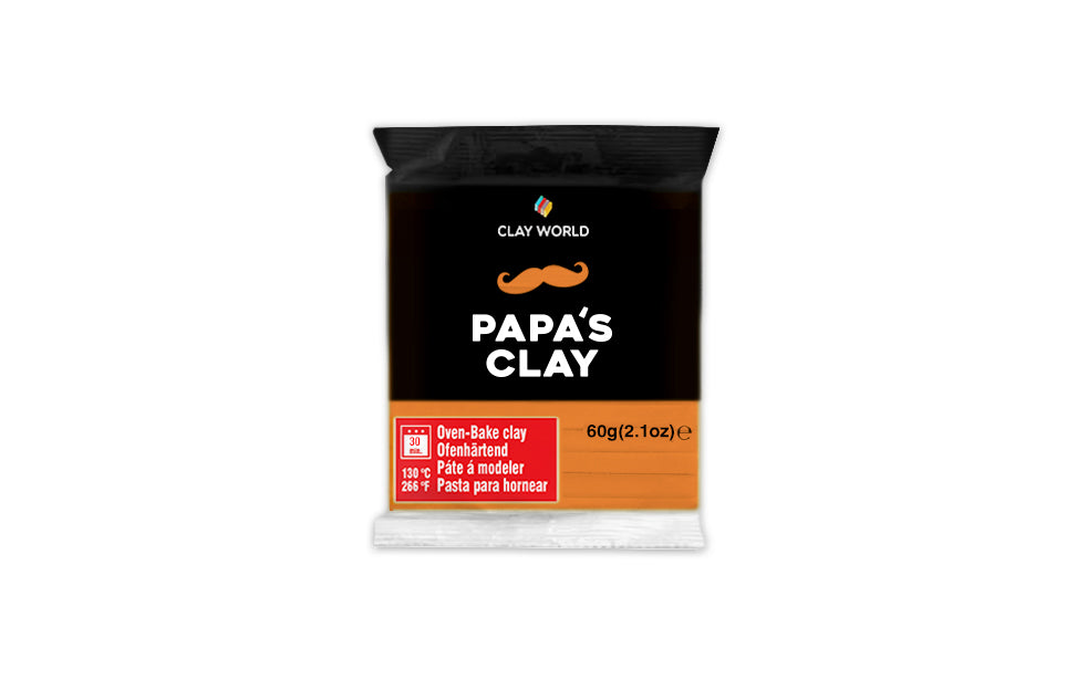 Papa's Clay Set Pasta Polimerica, 28 Bucati/ 60g, Multicolor