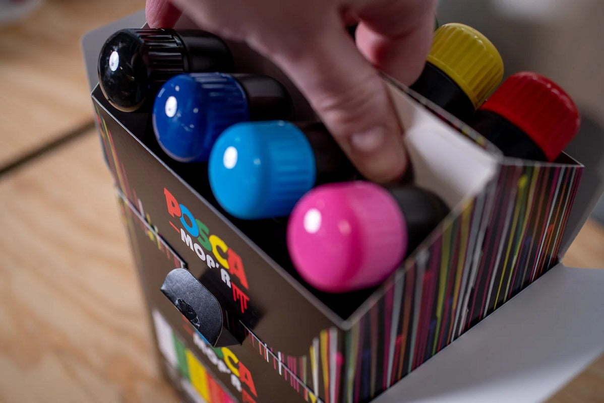 Posca Paint Marker Mop’R 8 Culori PCM-22 Multicolor Set