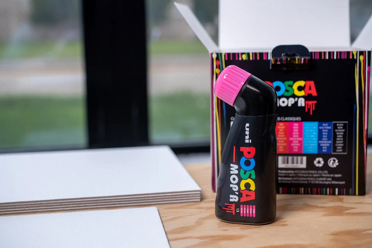 Posca Paint Marker 8 Culori Mop’R PCM-22 Multicolor Set