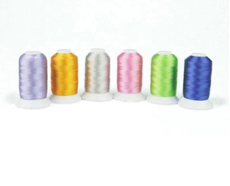 Set Ață De Brodat 58 Bobine - 500 m, 40WT, Rayon, Multicolor