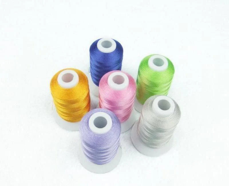 Set Ață De Brodat 58 Bobine - 500 m, 40WT, Rayon, Multicolor