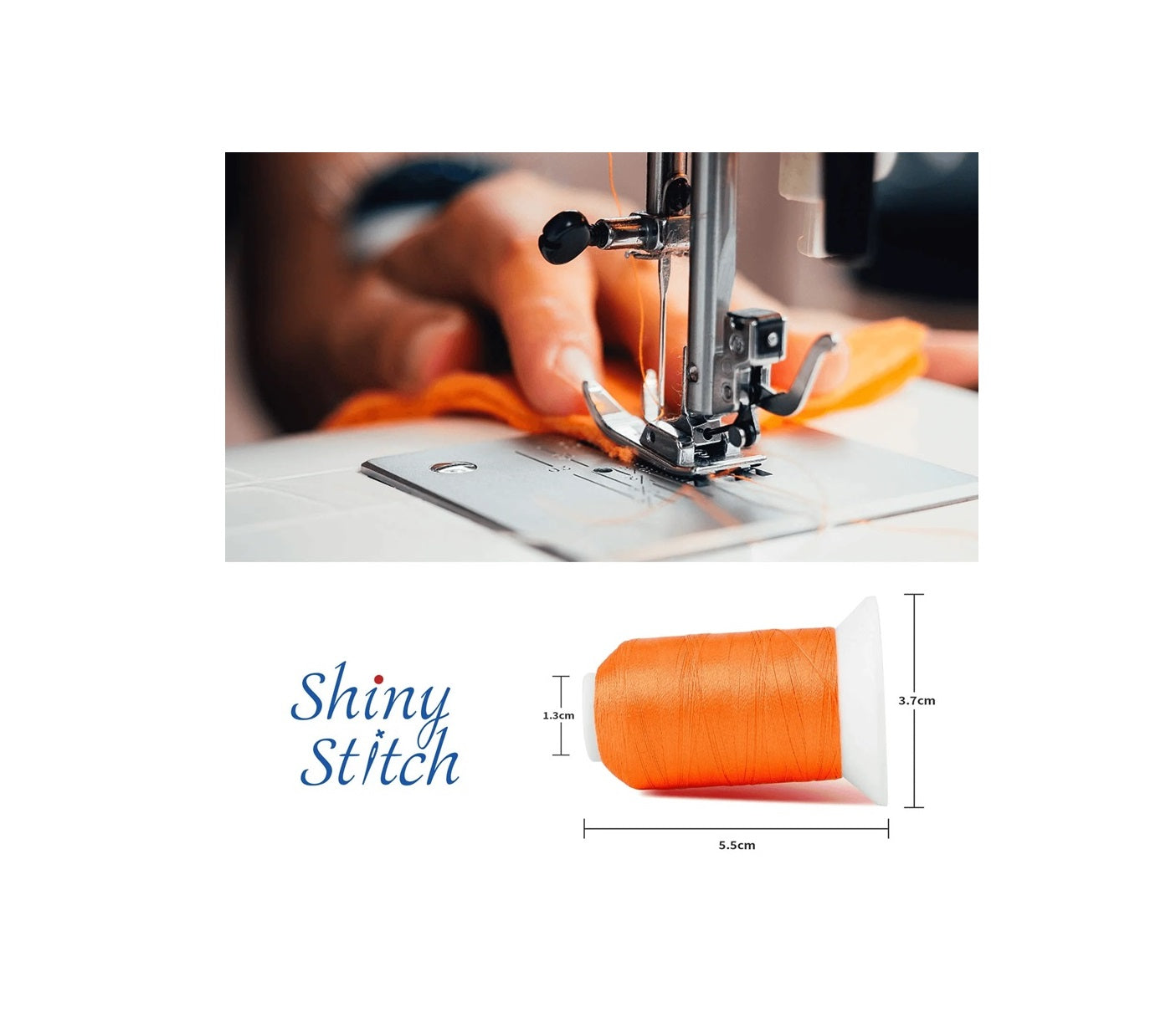 Set Ață De Brodat 82 Bobine - 500 m, Culori ShinyStitch