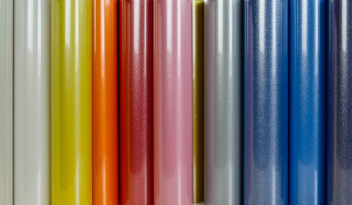Siser Sparkle P.S. Film HTV, Set 5 Coli A4, Multicolor