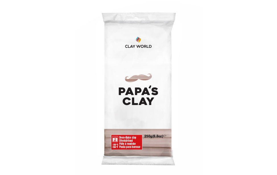 Papa's Clay Pasta Polimerica, 250 g