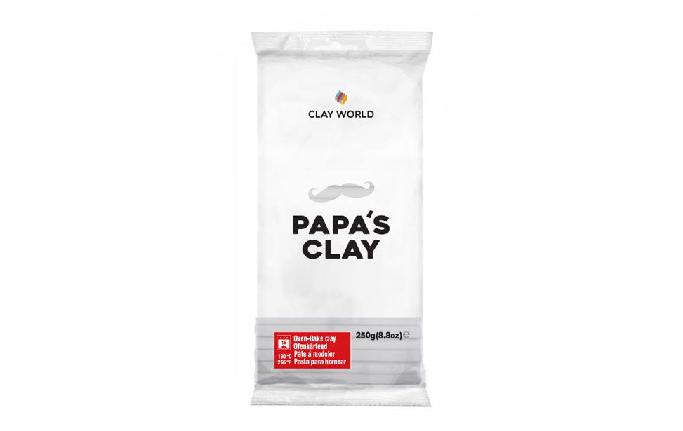 Papa's Clay Pasta Polimerica, 250 g