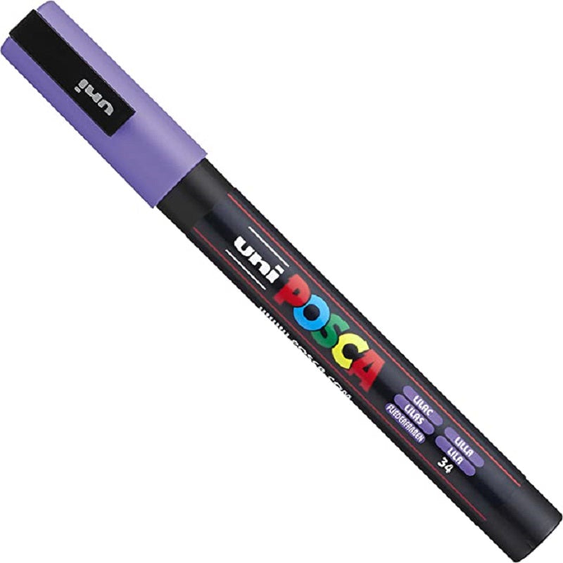 Posca Paint Marker 4 Culori PC-5M Pastel Set