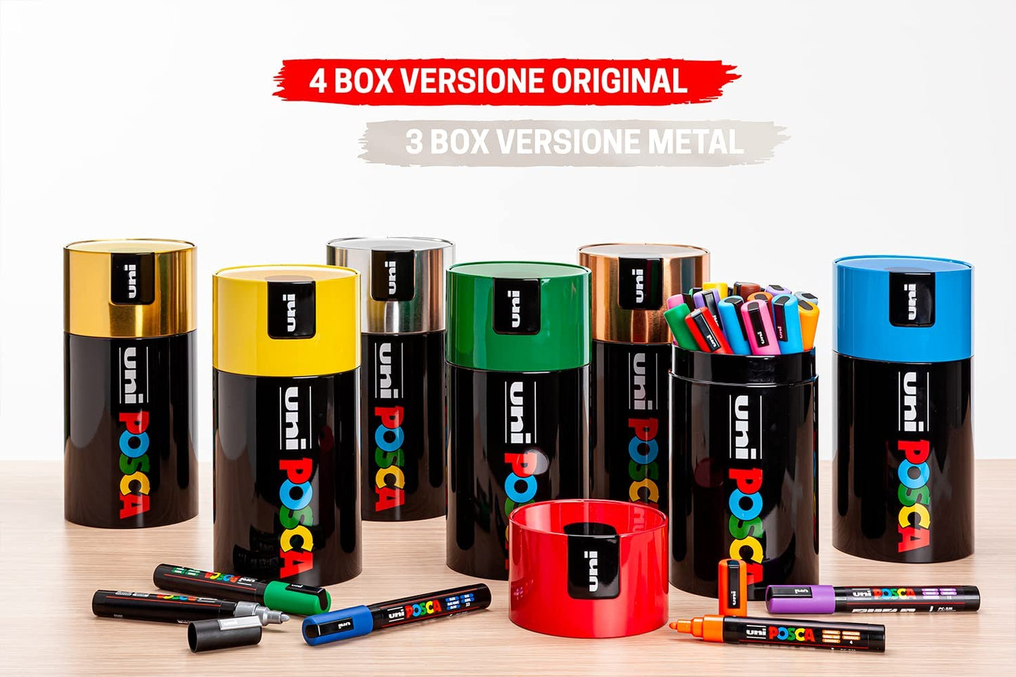 Posca Paint Marker 18 Culori PC-5M Multicolor Set