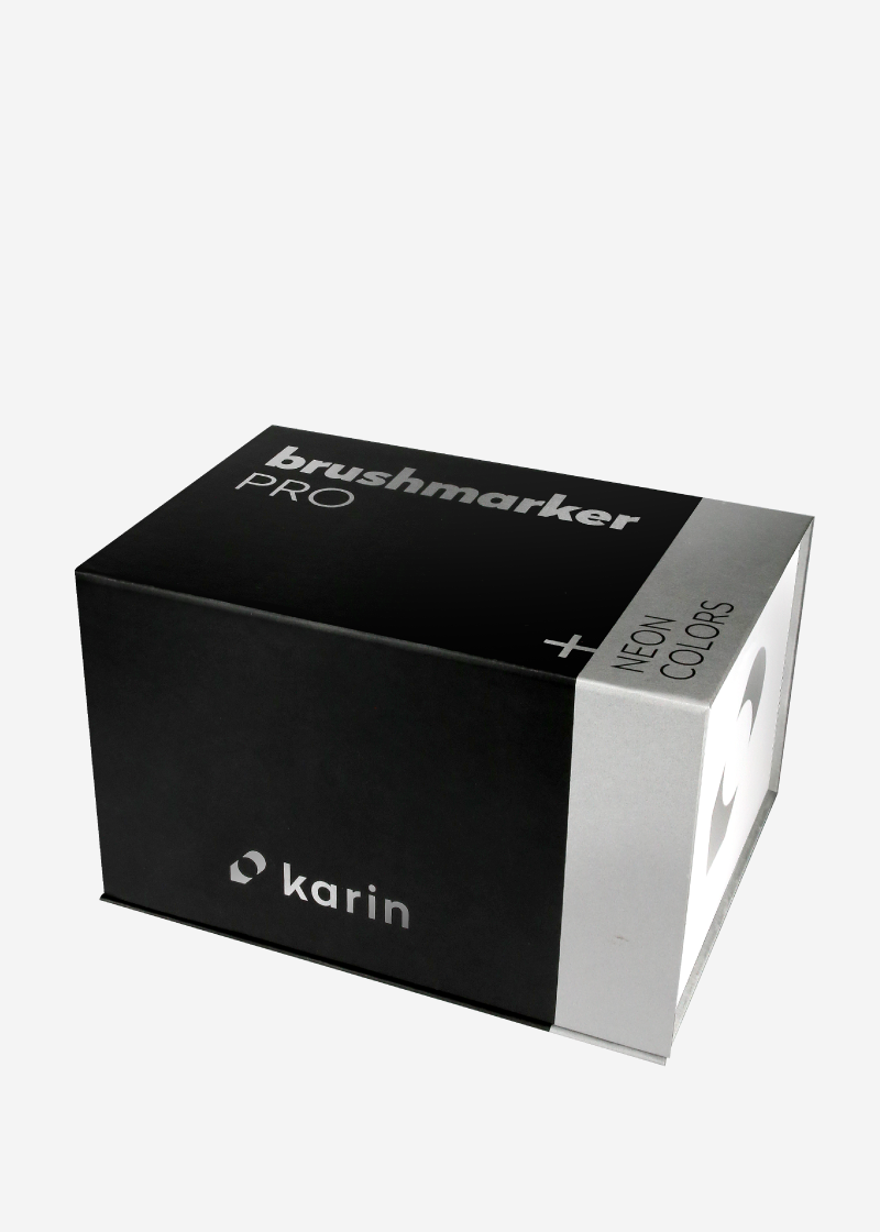 Karin Set 72 Brushmarkere Pro+3 Blendere Mega Box Plus Multicolor