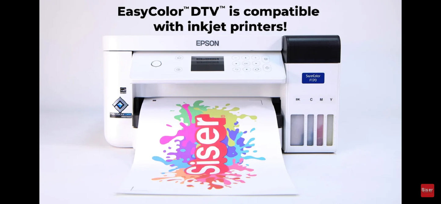 Siser Folie Imprimabila Digital Siser EasyColor DTV, Folie A4