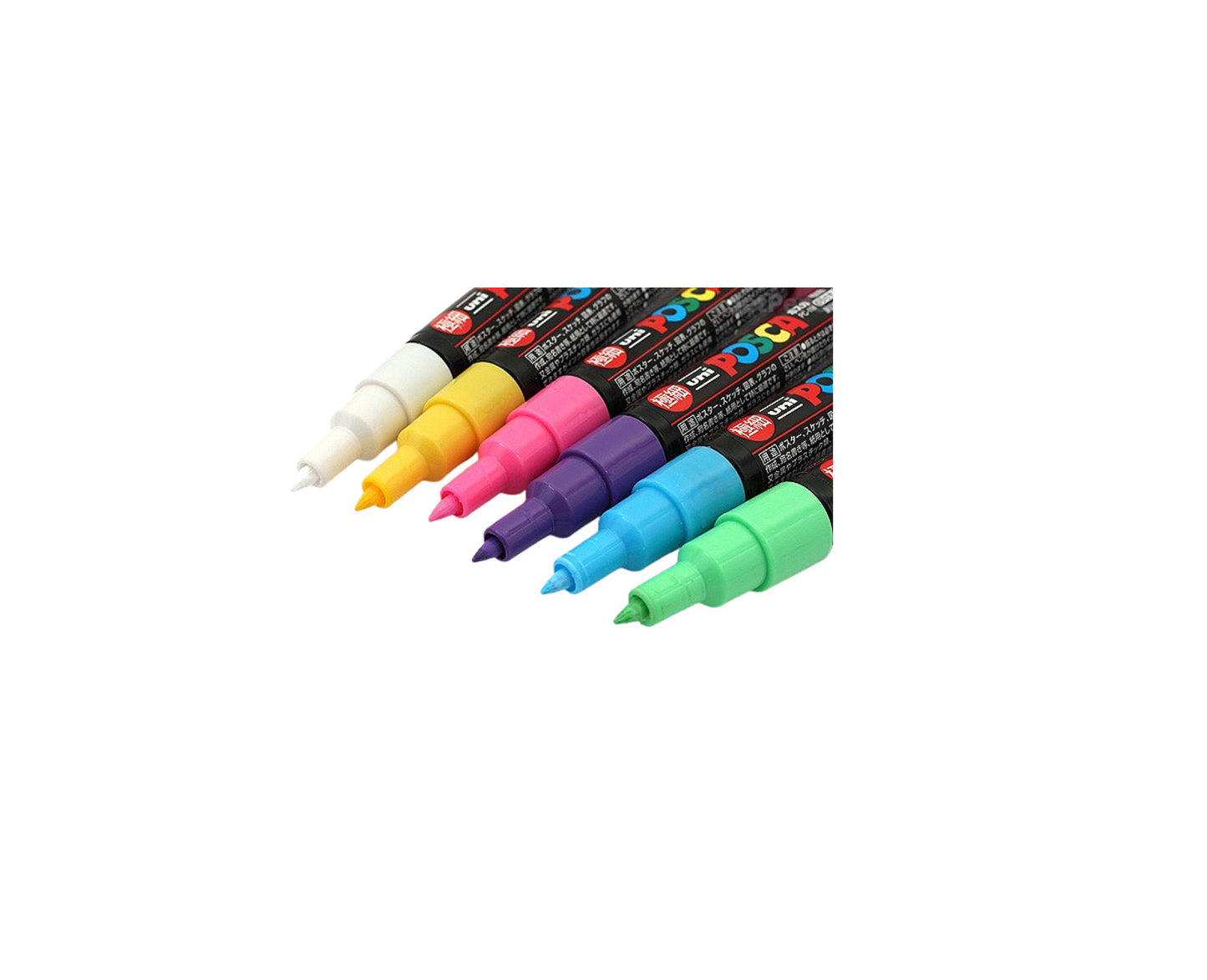 Posca Paint Marker 6 Culori PC-1M Fine Basic Set