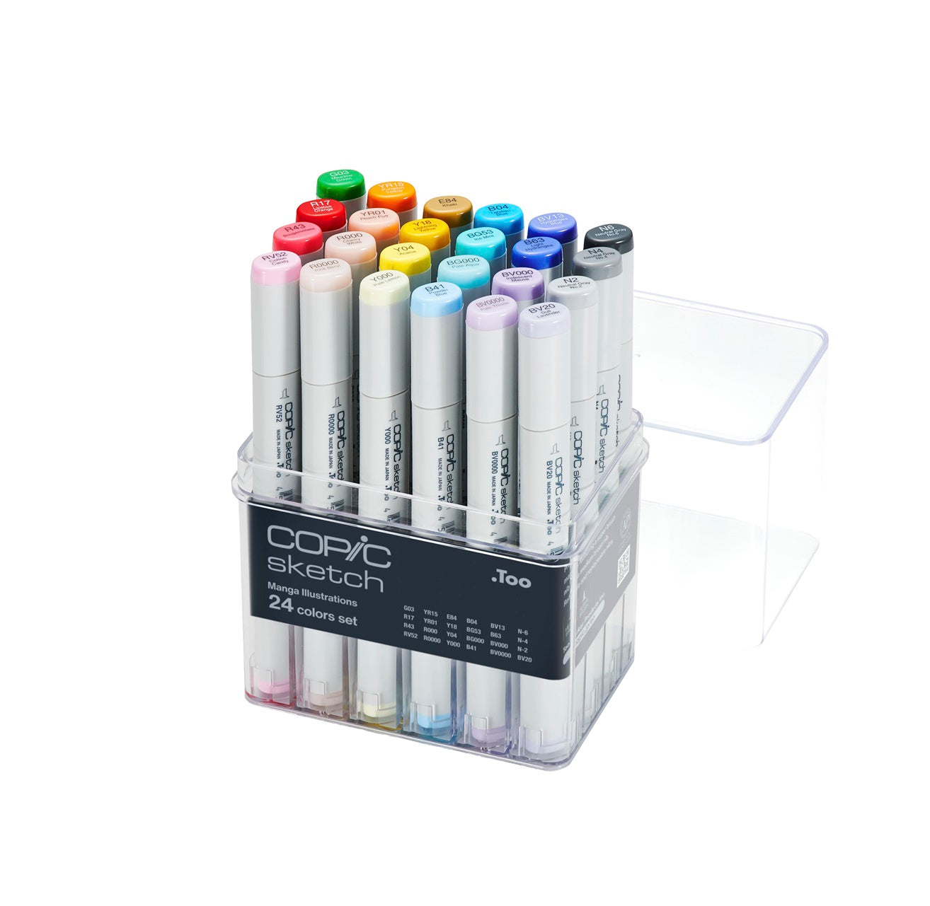 Copic Sketch Set 24 Markere Manga Illustration