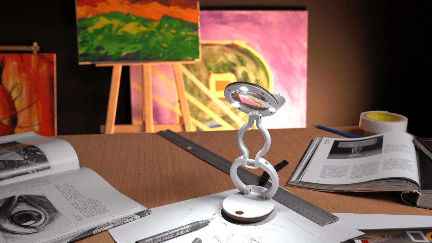 Lupă Iluminată Portabilă YoYo Magnifier Daylight