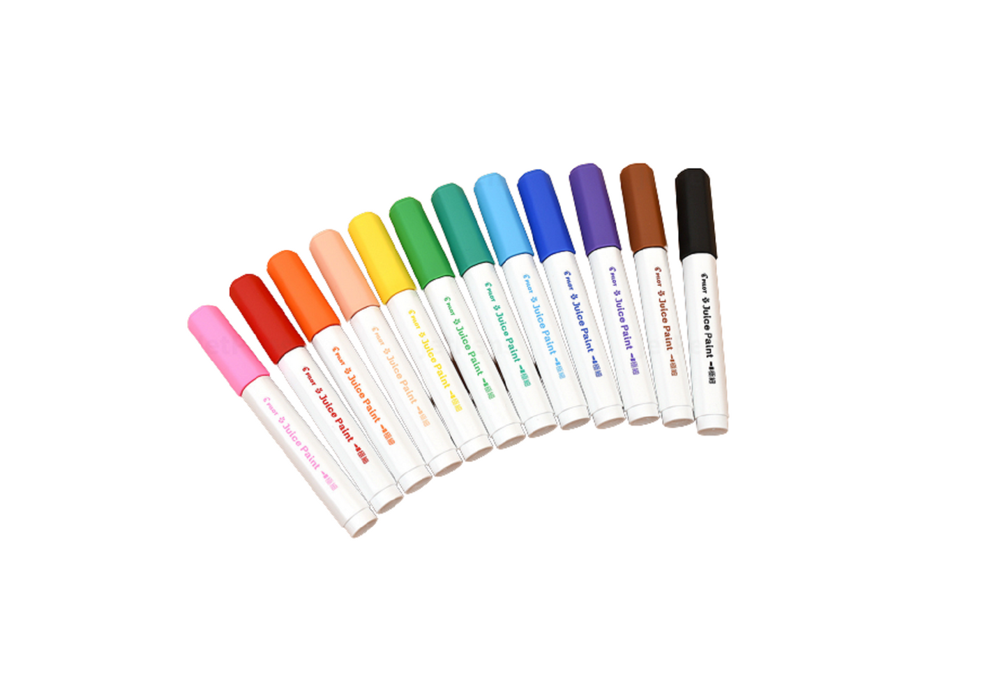 Pilot Juice Paint Marker Set 12 Culori Varf Fine Culori De Baza SJP240FN-12C