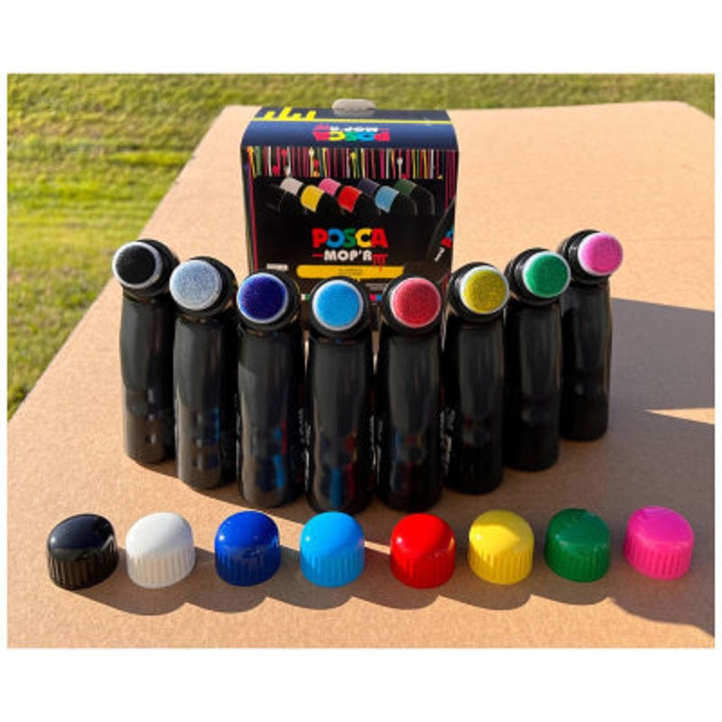 Posca Paint Marker 8 Culori Mop’R PCM-22 Multicolor Set